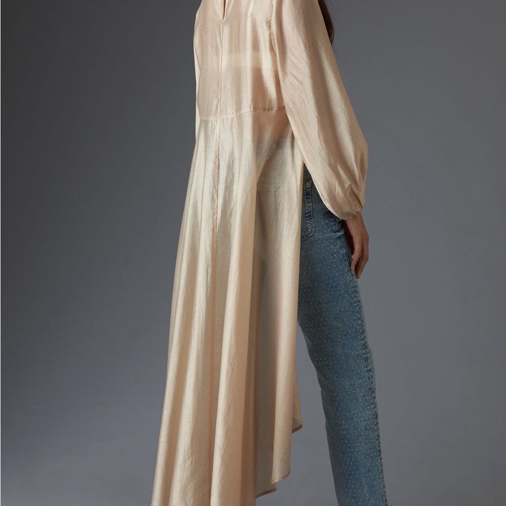 Self Contrast  high low kaftan
